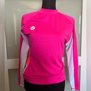 Roxy Pink Rash Guard
